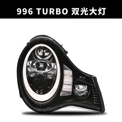 China For Porsche 996 TURBO LED Head Lamp BI XENON Projector Lens Headlight 911 Convertible (996) for sale