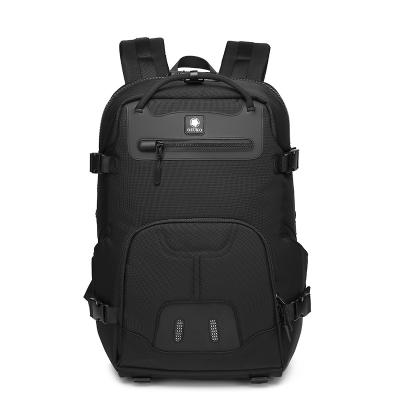 China With USB Wholesale Men's Black Multifunctional Waterproof Laptop Backpack For Business Travel for sale