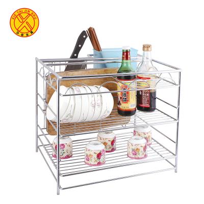 China 2019 New Arrival Kitchen Utensils 2 Tier Wire Frame Sustainable Dish Rack for sale