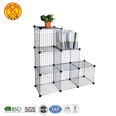 China Sustainable Multifunctional Practical Promotional Cage Wire Mesh Storage Cage for sale