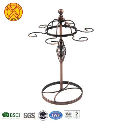 China 2021 New Design Stainless Steel Cup Stocked Rotating Hanging Rack for sale