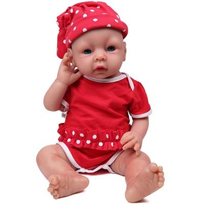 China Soft toy 20 inch full silicone real looking reborn baby dolls for sale for sale