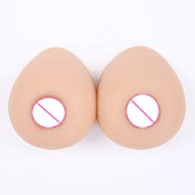 China 100% Platinum Silicone Silicone Feel Real Breast Forms With Realistic Nipple For Transgender for sale