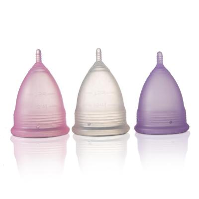 China Menstrual period women the best selling menstrual silicone cup manufacturer for sale