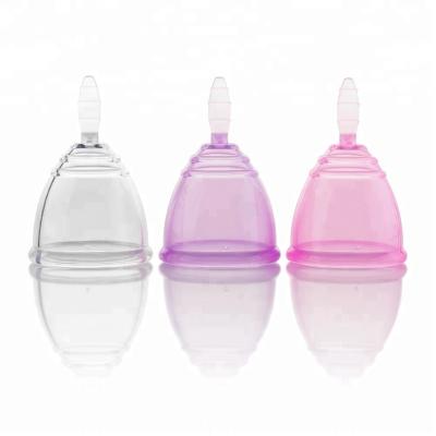 China Women Monthly Period Reusable Durable Silicone Female Menstrual Cup For Monthly Period for sale