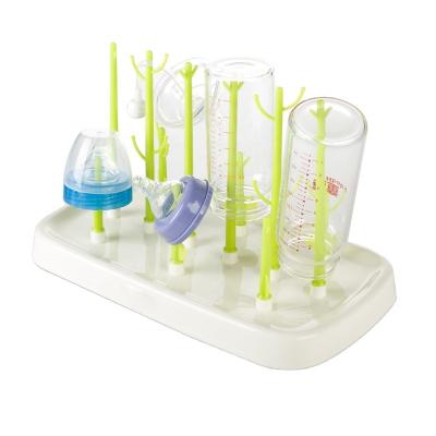 China BPA Free Multifunctional Detachable Plastic Baby Bottle Drying Rack for sale