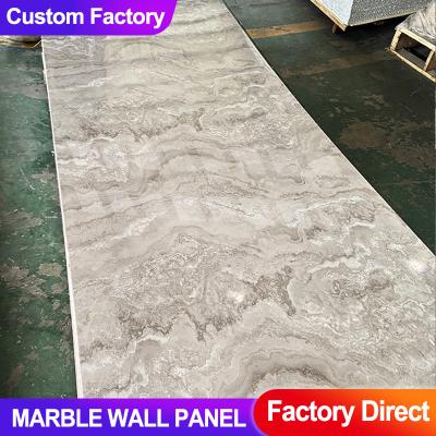 China Marble Wall Panel HIGH GLOSS MARBLE SHEET Bamboo Charcoal Wood Veneer for Interior Wall Panel for sale