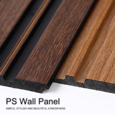 China Panel de pared de PS impermeable tablero de empalme sin costuras para decoración interior en venta