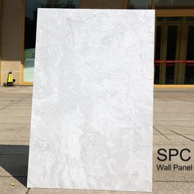 China SPC Shower Wall Panel Stone Patterned Rock Panel Home Decoration Bathroom Interior Wall Panel for sale