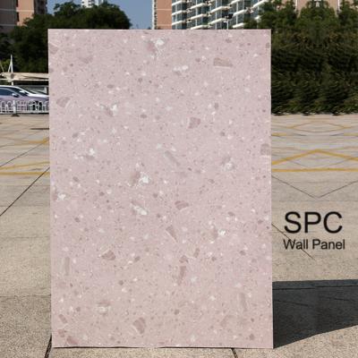 China SPC Marble Wall Panel Seamless Locking Waterproof Bathroom Interior Decoration Panel for sale