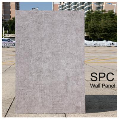 China SPC Wall Panel Waterproof For Hotel Bathroom Seamless Marble Sheet For Indoor Decoration for sale