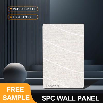 China Painel de parede SPC Recomenda 600*2440*4mm Impermeável Pedra Plástico Eco-Friendly Pedra Plástico Painel de Parede Interior Painel de Parede Para Sala de Chuveiro E Banheiro à venda