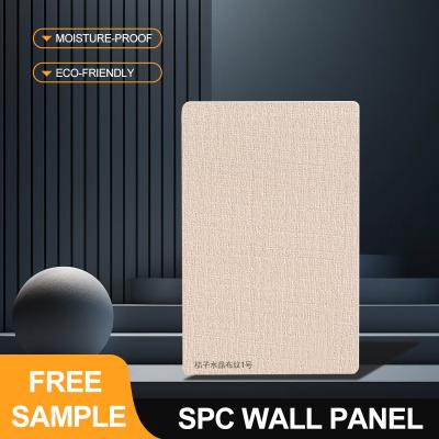 China Customizable SPC Wall Panel Stone Plastic Composite Eco-Friendly Simple Modern Decor Wall Panels For Bathroom for sale