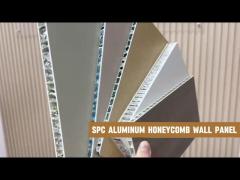 SPC aluminum honeycomb wall panel