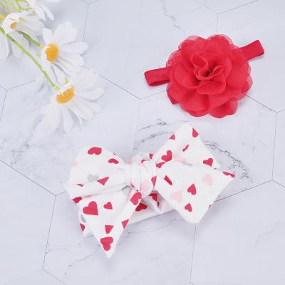 China Headband Hair Accessories Wholesale Cute Elastic Hairband Temperament Flowers Girl Hairband for sale