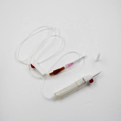 China Medical Disposable Clinic IV Blood Transfusion Set Convenient Blood Infusion Set for sale