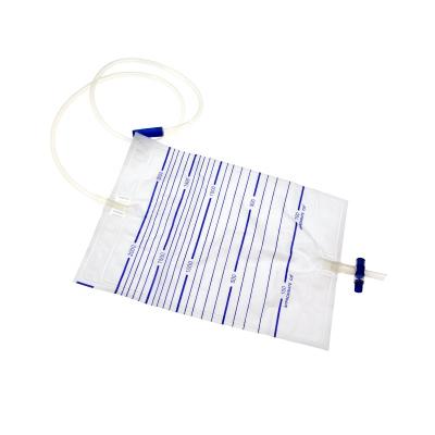 China Collect Urine Bag Holder Disposable Medical Urinal Drainage Bags Urine Leg Bag For Adult And Pediatrics for sale