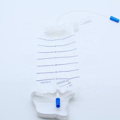 China Collect Urine Urine Leg Bag Urinary Drainage Bag For Adult And Children 500ml-750ML for sale