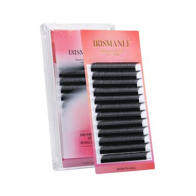 China IRISMANLI Wholesale Natural 4D W Shape Lash Extensions Four Leaf Clover Hand Made Lash Private Label Volume Wholesale Lash Supplies for sale