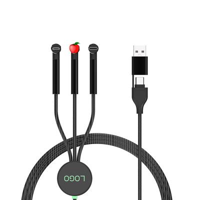 China Used for current charging cell phones available in the market. WinRel Top Factory Direct Wholesale Supply of 3-in-2 Multi Fast Charging Data Cable Fished for sale