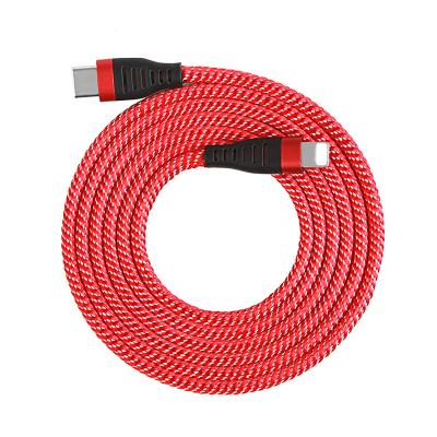 China Cell Phone Types Manufacturer Wholesale Braided Mobile Phone USB Cable For USB To IOS System for sale