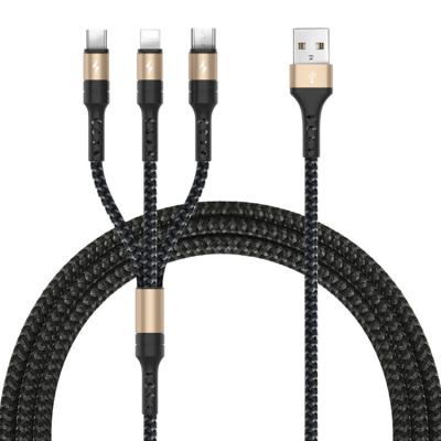 China MP3/MP4 Player Wholesales Type C Data Cable With Multiple Nylon Braided Color for sale