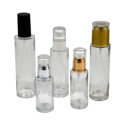 China Popular High Quality Cosmetic Bottle Personal Care Bottle 50ml 80ml Container Personal Care Bottle Black White Screw Cap for sale