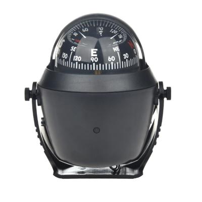 China Pointing Guide Best Selling LC760 Marine Boat Compass With Led Light , Boat Compass for sale