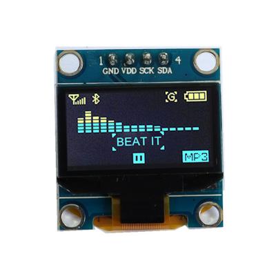 China Hot Sale Yellow&Blue SSD1315 I2C 4pin 128x64 Oled Screen Show 0.96 OLED Display Modules 0.96 inch for sale