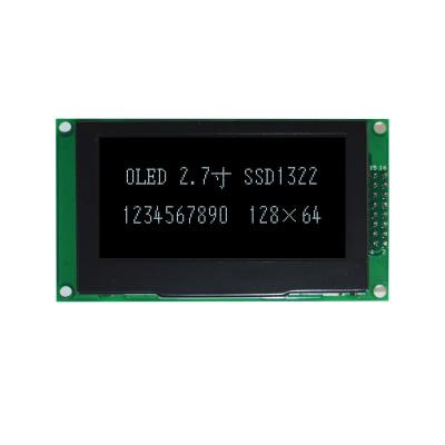 China TOOTH PMOLED Graphics 2.7 inch 2.7 inch Graphics Color SSD1322 OLED Display Screen Yellow Green White OLED 128x64 Module for sale