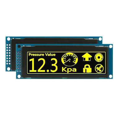 China 16 Inch 256x64 3.12 Pin Yellow Mono Color OLED Arduino Monitor SPI 3.12