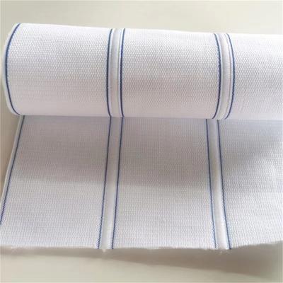 China White nylon elastic band 23CM wide suede elastic band, breathable medical elastic band that is friendly to waist skin for sale