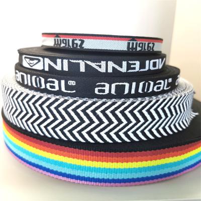 China Jacquard Elastic Letter Protection Spandex Elastic Band Nylon Sports Hair Band for sale