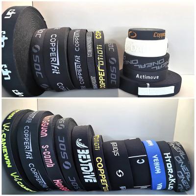 China Wholesale custom made elastic band underwear jacquard strap for men and women boxer elastic band hair band for sale