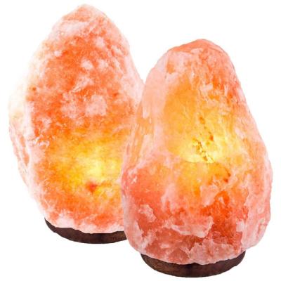 China Europe Trending Products 2018 Orange Table Lights USB LED Himalaya Rock Crystal for sale