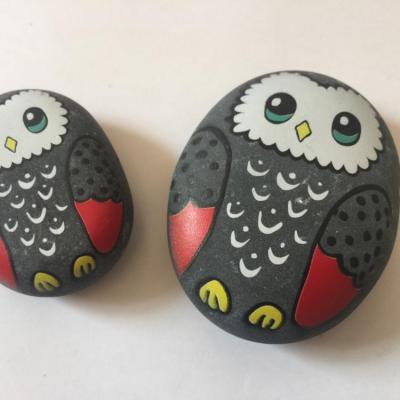 China China Painting Small Pebble Kindness Soft Rocks Stone Art DIY Crafts For Birthday Festival Gift for sale