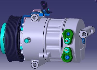 China Compressor do condicionamento de ar de R134a Delphi Air Conditioning Compressor Scroll à venda