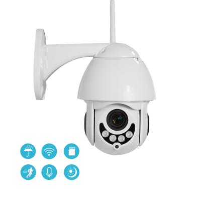 China Siren built-in waterproof wifi camera cctv camera outdoor home security system for sale