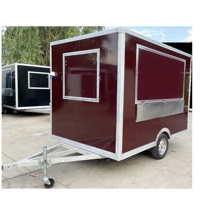 China Vegetable processing plant for sale food carts shop hot dog trailers food trucks mobile mobile pizza trailer for sale