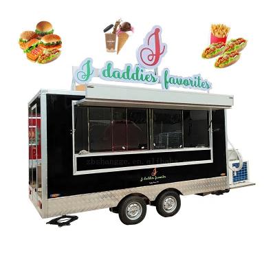 China Vegetable Processing Plant China Factory Small Fast Food Cart USA Food Trailer Concession Food Trailer for sale