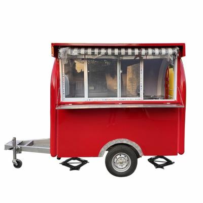 China Hot ex factory mobile trailer food truck vegetable processing factory price tour food truck for sale for sale