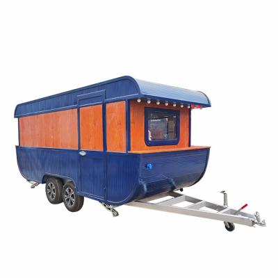 China Vegetable Processing Plant Manufacturers Supply Popular Mobile Ice Cream Trailer Street Vintage Food Truck for sale