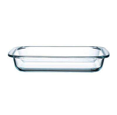 China Accessories PanClear Rectangular Baking Glass Baking Dish For Oven Baking Tray for sale