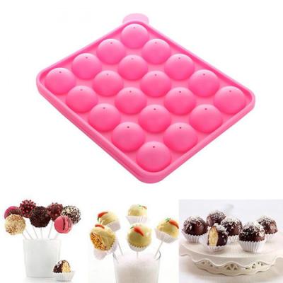 China Non-Stick Stocked Tray Silicone Cake Baking Mold Kitchen Chocolate for sale