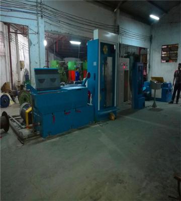 China CJ-LHT400/9 plant water tank wire drawing machine with annealer for sale