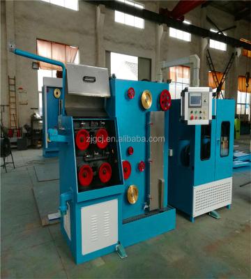 China Multifunction double take up wire drawing machine and annealer for sale