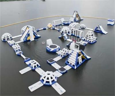 China PVC Outdoor Commercial Floating Water Park Inflatable Adult Water Park for sale