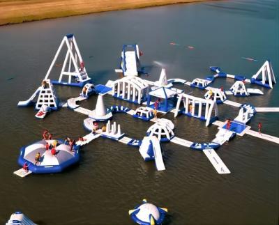 China Large PVC Water Park Summer Water Games Inflatable Floating Water Sports Adult Amusement Park for sale