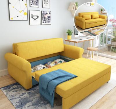 China (Other)Adjustable Double Sofa Bed Cheaper Price Foldable Sofa Bed Design Fancy Wooden Sofa Bed Set Furniture Folding Storage Space Saving Small for sale