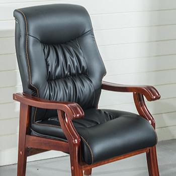 China Wholesale Price Simple Design Motion Leather Office Conference Concise Convertible Easy Chair for sale